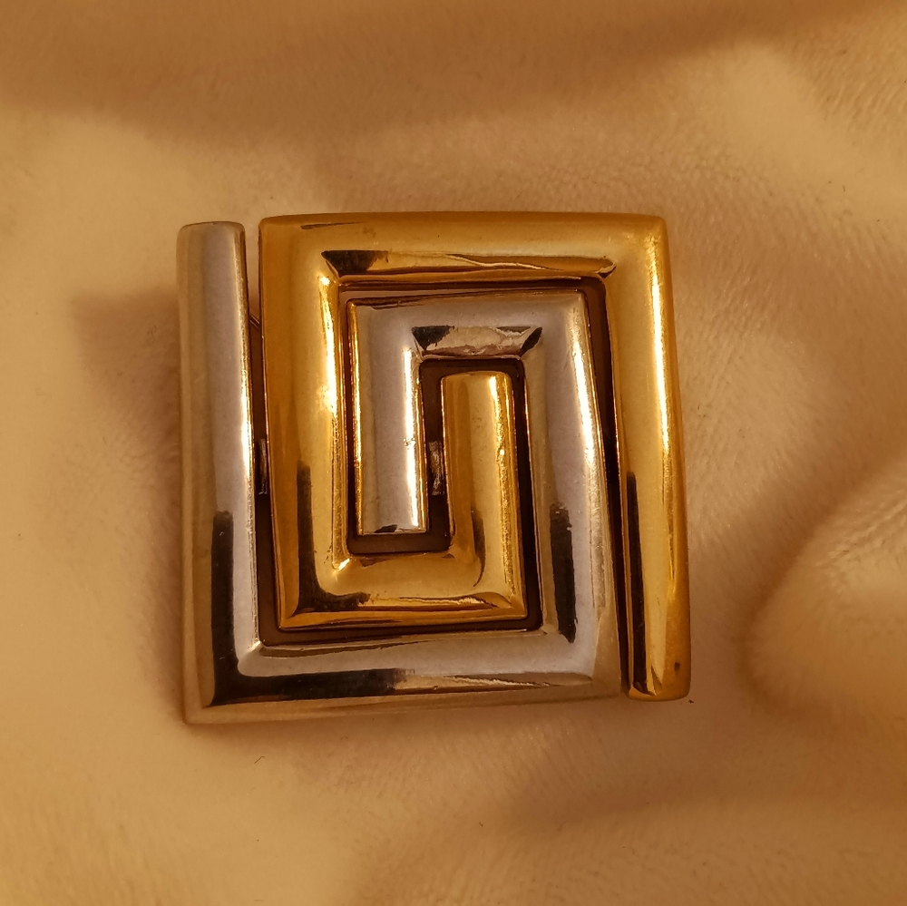Vintage Modernist Style Brooch